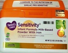 parent's choice sensitivity canned powder infant formula