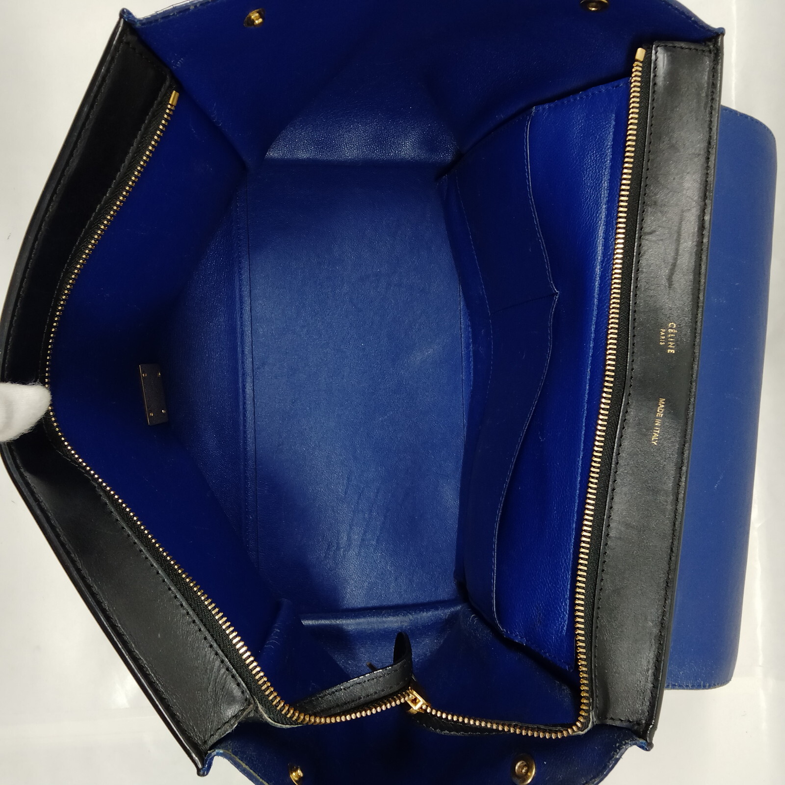 CELINE Shoulder Bag Beige Suede Leather 3232312 eBay