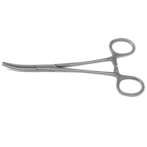 Surgical Hemostat Kelly Locking Forceps Clamp Straight Curved Artery Veterinary - Picture 37 of 59