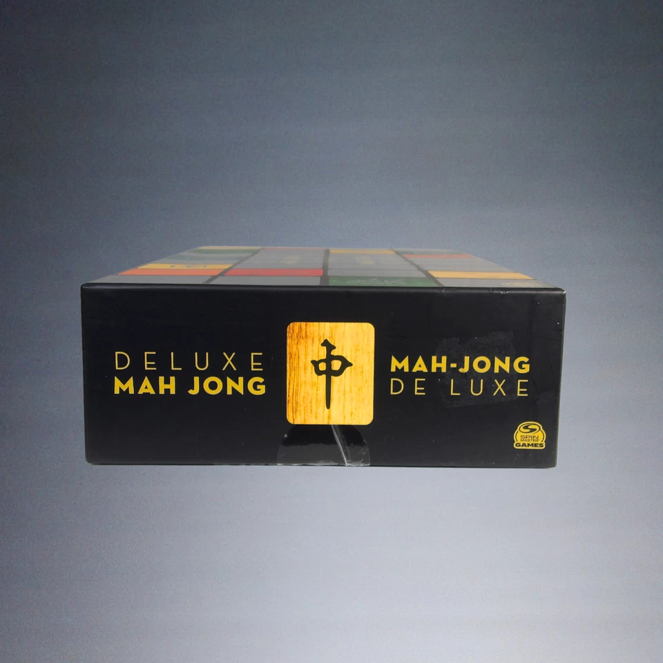 SPIN MASTER GAMES CARDINAL LEGACY DELUXE MAH JONG 2 TONE TILES+CASE #606073 - Image 3 of 4