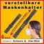 Indexbild 1 -  (6x) Maskenhalter Ohrenschoner für Mundschutz Behelfsmasken LÄNGEN VERSTELLBAR