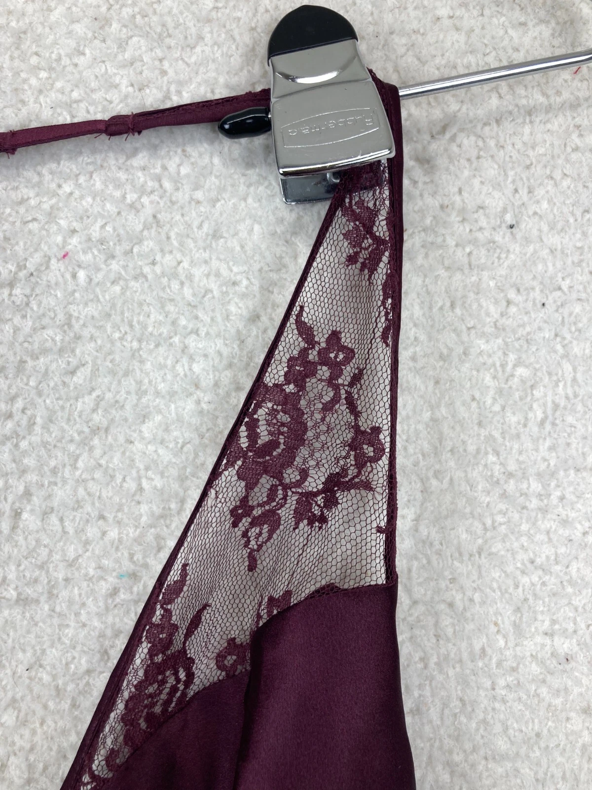 UNDERCOVER Abito da notte Victoria’s Secret Coquette taglia XS viola pizzo raso reggicalze