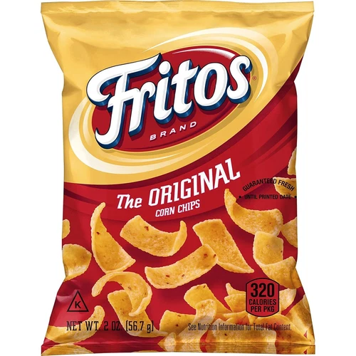 Delicious New Brand Fritos Original Corn Chips, 2 Ounce Gluten and Caesin-Free