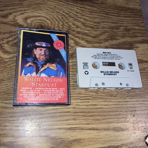 Willie Nelson Stardust Cassette 1978 Columbia