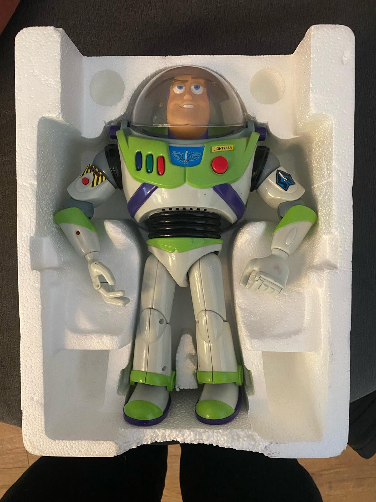 VINTAGE BOXED TALKING BUZZ LIGHTYEAR 1995 TOY STORY TOY eBay