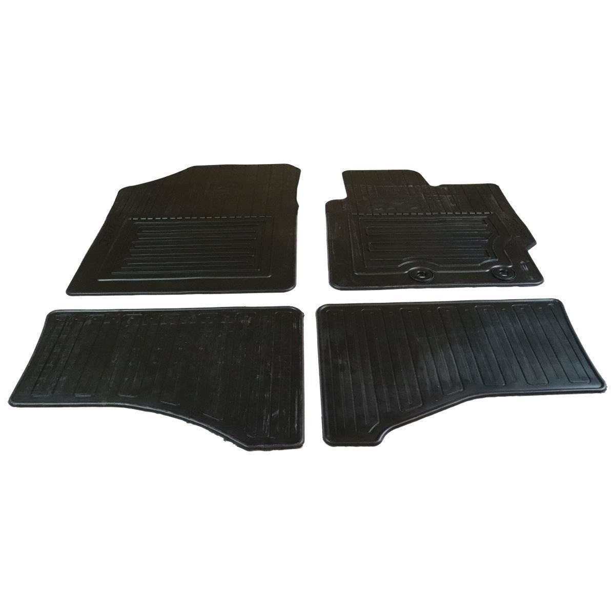 Toyota Yaris Hybrid Accessories Full Set Rubber Car Mats Black 13