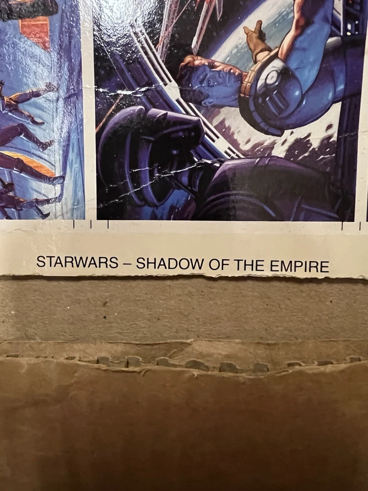 Лист из 90 карт Topps 1996 Star Wars Shadow of Empire Uncut Flat 27x40 - Изображение 2 из 3