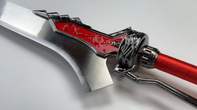 DEVIL MAY CRY RED QUEEN SWORD OF NERO FANTACY STAINLESS STEEL ...