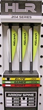 NEW Victory HLR Elite .001 Arrow .204/350 Spine w/ AAE Vanes