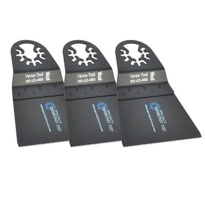 Versa Tool AB3D-D 65mm HCS Multi-Tool Saw 3 Blade Display Pack
