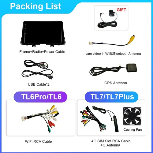 Car Radio Carplay Android Auto GPS Navigation For Kia Picanto Morning 2016-2019 - Picture 7 of 32
