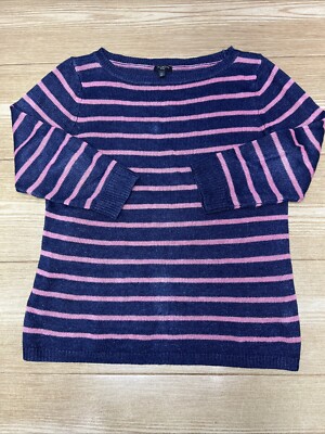Suéter Talbots Para Mujer Manga Larga Cuello Redondo Suera Ligera Talla S