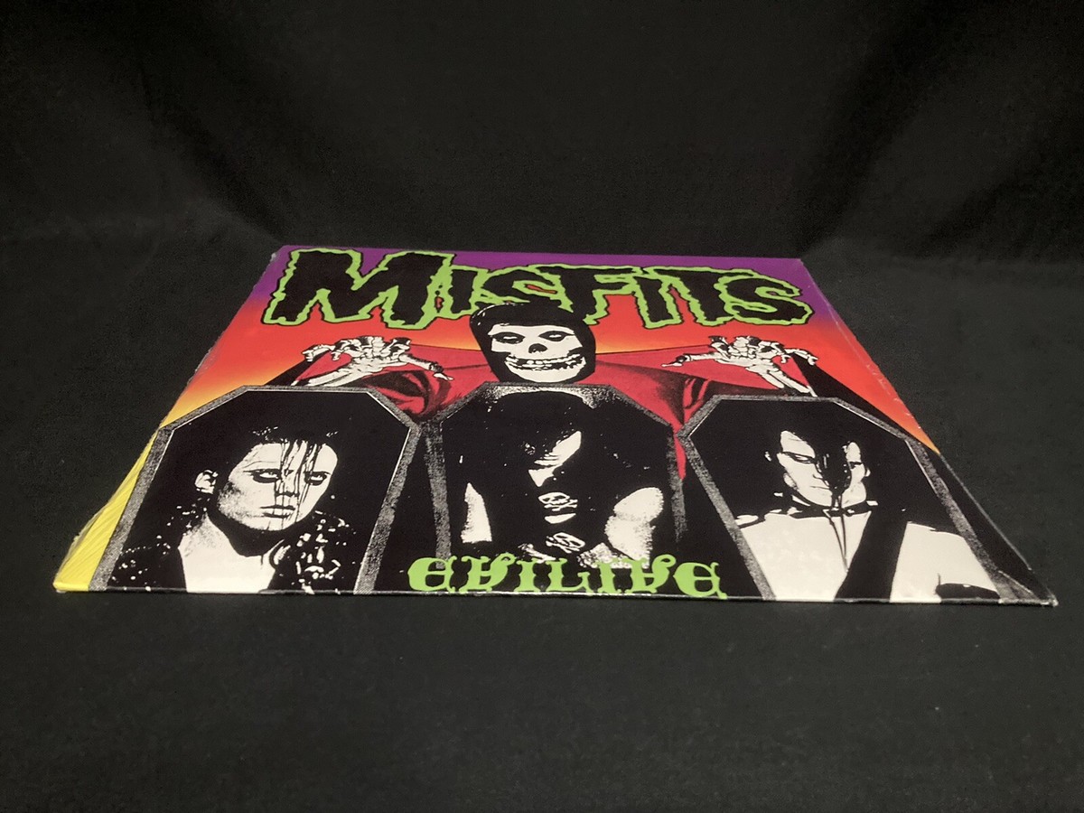 MISFITS: EVILIVE - VINYL LP Album ~PL9 08-1~ 90's Reissue NEW