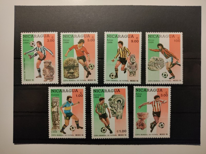 1986 Nicaragua Stamps(WM-Mexico'86),MNH,OG