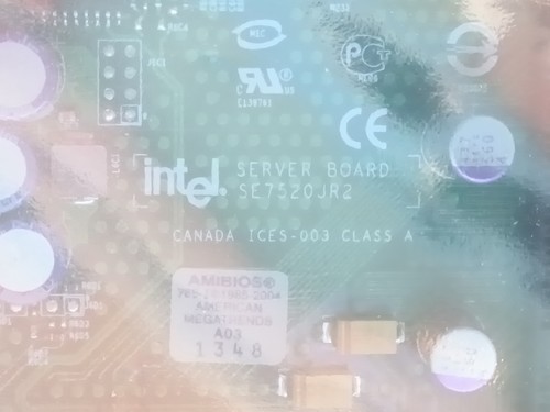 Intel C53660-403 T0038602 C01 SE7520JR2 Dual Socket Server Board - Afbeelding 5 van 6