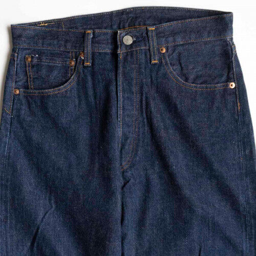 Levi's 50S-XX Big E Denim Pants in Dark Navy Size:W33 / L36 Levi's 50S-XX Big E Denim Pants in Dark Navy Size:W33 / L36