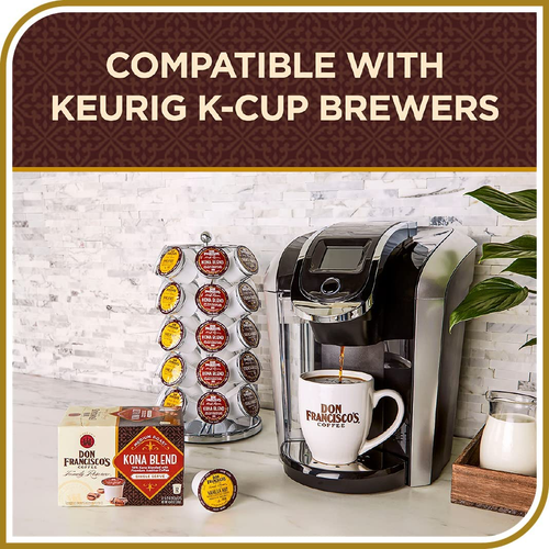 Vanilla Nut Medium Roast Coffee Pods - 12 K Cups Compatible with Keurig Brewers - Picture 6 of 12