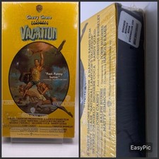 Original Release 1983 VHS National Lampoon  s Vacation SEALED Silver Sticker