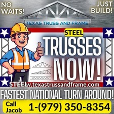 Light gauge steel trusses