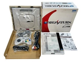 Sega Saturn Console White Rare New Stock Original Packaging