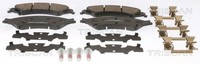 Triscan Bremsbelagsatz Scheibenbremse 8110 80558 FüR Ford Ranger TKE Ecoblue 4X4