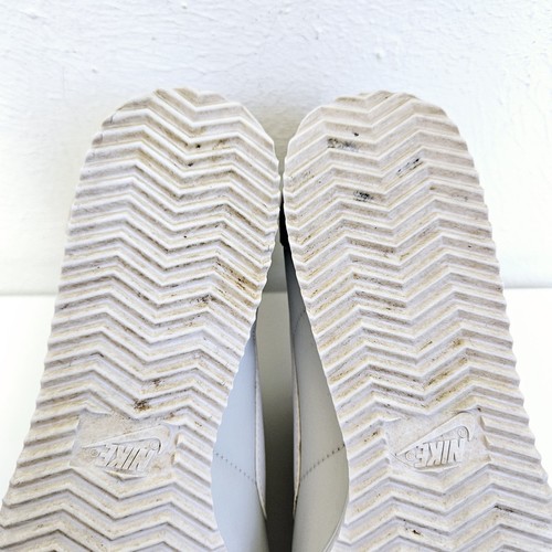 Nike Classic Cortez Nylon Pure Platinum Size UK 7 Grey White Trainers 749864-010 - Picture 18 of 22