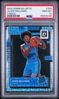 2022 Donruss Optic Basketball Choice Blue Mojo Jalen Williams #235 PSA 9