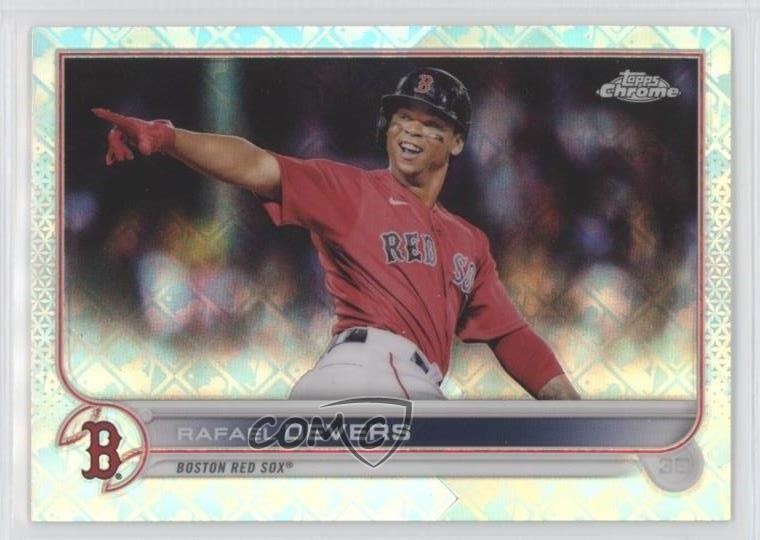 2022 Topps Chrome Logofractor Edition Rafael Devers #47 11qz