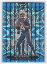 #148 Jacoby Brissett 2024 Panini Mosaic Reactive Blue New England Patriots