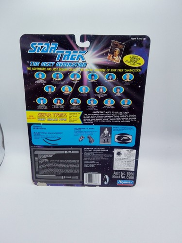 STAR TREK TNG CAPTAIN PICARD AS LOCUTUS Holodeck Series - Playmates 1995 NIB - 第 2/2 張圖片