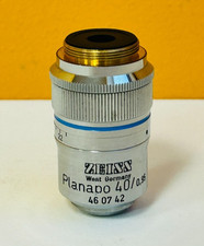 Zeiss Planapo/0.95 (46-07-42) 160/0.11-0.23 40X Objective Lens. Tested!