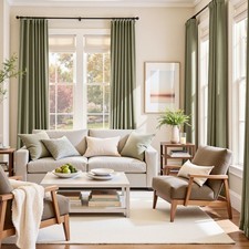 Blackout Curtains 63in Luxury Velvet Curtains for Living Room Thermal Insulated