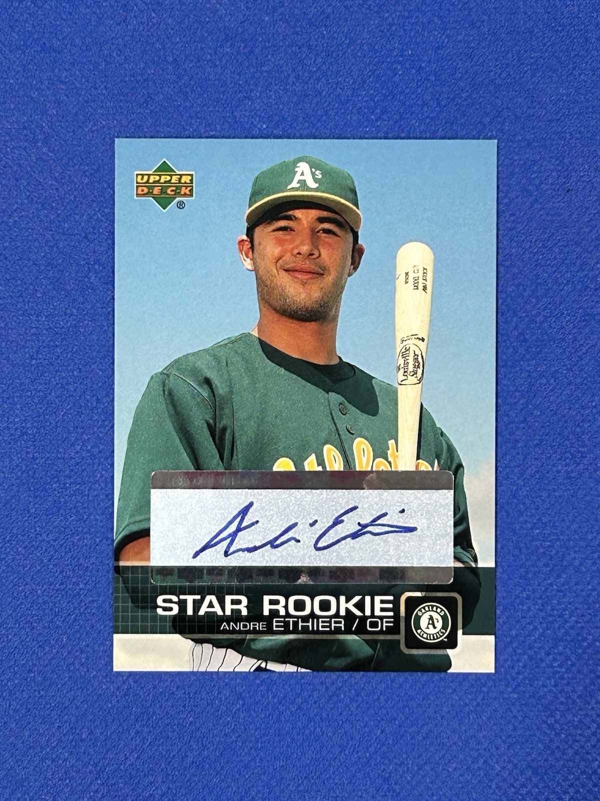 2003 Upper Deck Prospect Premieres Auto Andre Ethier #P9 Autograph CC