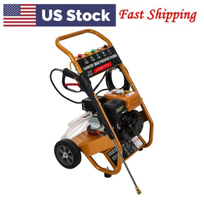 #ad 3950 PSI Gas Pressure Washer Gasoline 4 Stroke 5 Nozzles 6.5HP 0° 15° 25° 40° $277.72