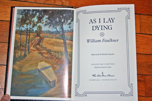 9 William Faulkner Easton Collector's Editions, Leather bound, great condition, - Picture 9 of 18