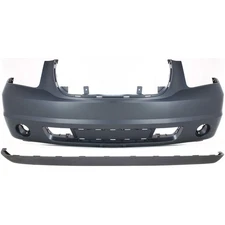 Front Bumper Cover Kit For 2007-14 GMC Yukon 2007-13 Yukon XL 2500 With Valance
