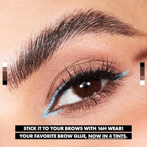 The Brow Glue Extreme Hold Tinted Eyebrow Gel - Black
