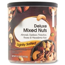 Lightly Salted, Deluxe Mixed Nuts, 15.25 oz