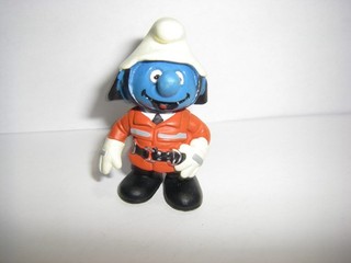 20465 Fireman Smurf Schleich Peyo Made in China Smurfs Smurfs