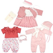 Reborn Dolls Clothes for 20-22 inch Doll inch, Floral Pattern