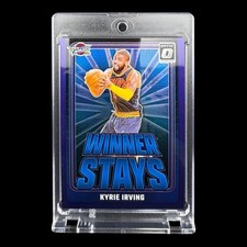 Optic 2024-25 Donruss Optic Kyrie Irving Winner Stays Blue #10 Basketball