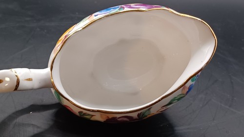 Vintage Royal Staffordshire English Bone China Creamer Viola Floal. D2211 - Picture 9 of 10
