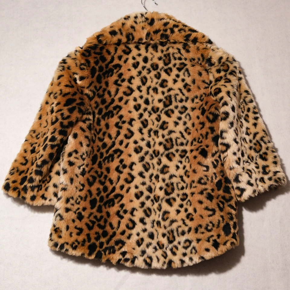 Abrigo Blazer Mujer Estampado Guepardo Y2K M Imitación Piel Acogedor Billabong Manga 3/4 Bolsillos Foto 2 de 4