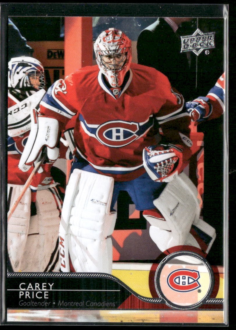2014-15 Upper Deck Carey Price #100 Montreal Canadiens