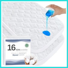 Bassinet Mattress Pad Cover 33" x 20"-Fit for Koola Baby, Mika Micky, ANGELBL...