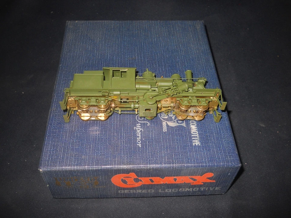 HO PFM United Climax Geared Locomotive Tested & Runs - Image 2 of 3