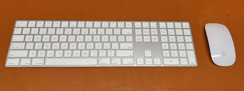 Set of Genuine OEM Apple Magic Keyboard A1843 and Magic Mouse A1657 **Used**