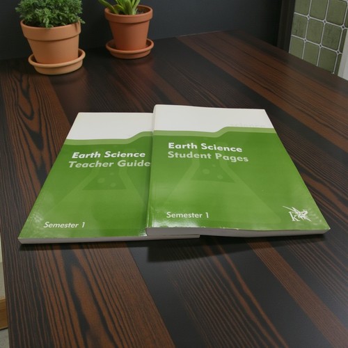 K12 Earth Science Teacher Guide & Student Pages Semester 1 Homeschool ...