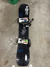 2024 Public Stamet 154cm Men's Snowboard and Ride Bindings