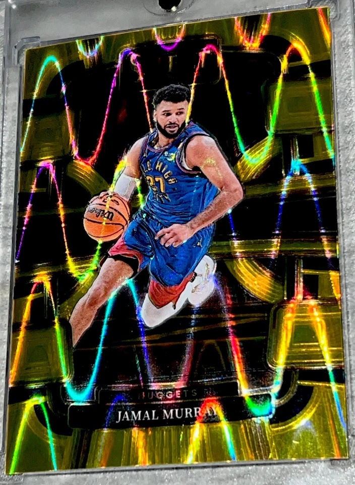 2023-24 Panini Select Jamal Murray Gold Concourse Tectonic #’D 10/10!! Nuggets! - Image 2 of 4